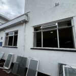 Royal Birkdale Golf Club window replacement and repairs. Windowcare Northwest carrying out work to replace and repair PVC windows including the installation of new white PVCu windows, replacement of failed double glazed units, and repairs to hinges, handles and locking mechanisms.