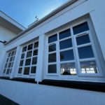 Royal Birkdale Golf Club window replacement and repairs. Windowcare Northwest carrying out work to replace and repair PVC windows including the installation of new white PVCu windows, replacement of failed double glazed units, and repairs to hinges, handles and locking mechanisms.