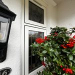 White flush sash windows Birkdale Encapsulated lead double glazing Bay window replacement