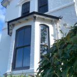 Dual colour sash windows North West