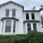 Slate grey sliding sash windows