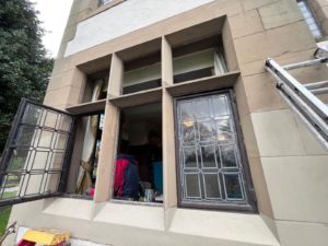 We recently completed the installation of black aluminium windows with bespoke copy lead designs at a care home residential home nursing home in Southport, Ormskirk, Liverpool, Chester, Manchester, Bolton, Blackburn, Preston, Lancaster and all surrounding areas in the Northwest.