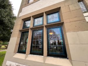 We recently completed the installation of black aluminium windows with bespoke copy lead designs at a care home residential home nursing home in Southport, Ormskirk, Liverpool, Chester, Manchester, Bolton, Blackburn, Preston, Lancaster and all surrounding areas in the Northwest.