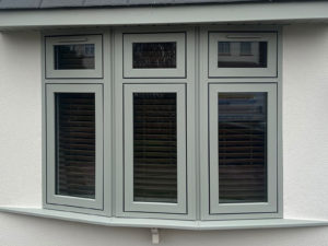 Agate grey flush sash windows fitted in Southport, Ormskirk, Liverpool, Chester, Manchester, Bolton, Blackburn, Preston, Lancaster and all surrounding areas in the Northwest