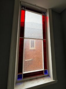 We recently completed a unique project where the customer designed their own coloured copy lead window pattern, and Windowcare Northwest manufactured and installed the bespoke glazed unit to bring their vision to life.