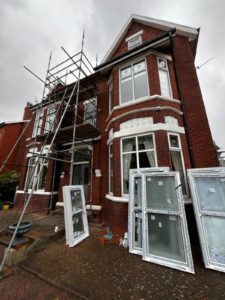 We recently completed a full property upgrade in Birkdale, replacing all existing windows with white PVCu sliding sash windows throughout the home.