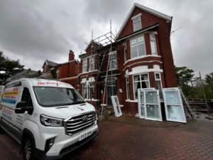 We recently completed a full property upgrade in Birkdale, replacing all existing windows with white PVCu sliding sash windows throughout the home.