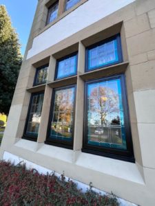 We recently completed the installation of black aluminium windows with bespoke copy lead designs at a care home residential home nursing home in Southport, Ormskirk, Liverpool, Chester, Manchester, Bolton, Blackburn, Preston, Lancaster and all surrounding areas in the Northwest.