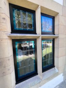 We recently completed the installation of black aluminium windows with bespoke copy lead designs at a care home residential home nursing home in Southport, Ormskirk, Liverpool, Chester, Manchester, Bolton, Blackburn, Preston, Lancaster and all surrounding areas in the Northwest.