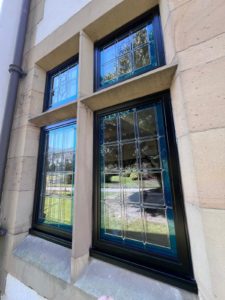 We recently completed the installation of black aluminium windows with bespoke copy lead designs at a care home residential home nursing home in Southport, Ormskirk, Liverpool, Chester, Manchester, Bolton, Blackburn, Preston, Lancaster and all surrounding areas in the Northwest.