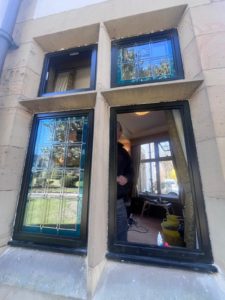 We recently completed the installation of black aluminium windows with bespoke copy lead designs at a care home residential home nursing home in Southport, Ormskirk, Liverpool, Chester, Manchester, Bolton, Blackburn, Preston, Lancaster and all surrounding areas in the Northwest.